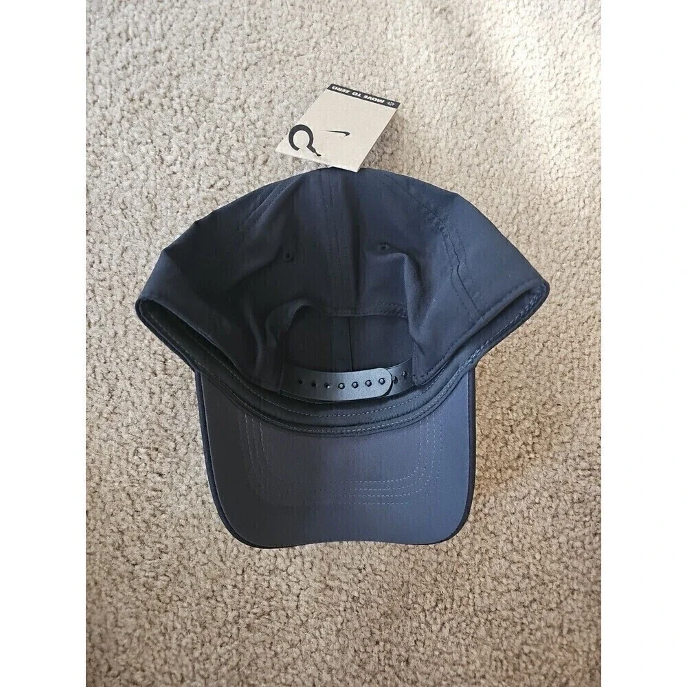 Nike Golf Dri Fit Club Structured Swoosh Hat Black M/L